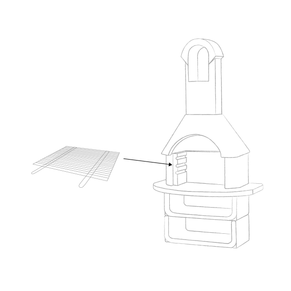 Grillrost 60x60 cm