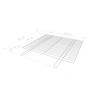 Grillrost 100x50 cm