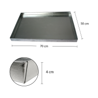 Aschekasten+Grill+Kohlerost 70x50cm