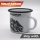 Wildkinger Emaille Tasse Berge Becher Outdoor weiß