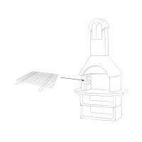 Grillrost Edelstahl 4 mm 60x50 cm
