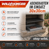 Aschekasten 0,5mm 30x30cm