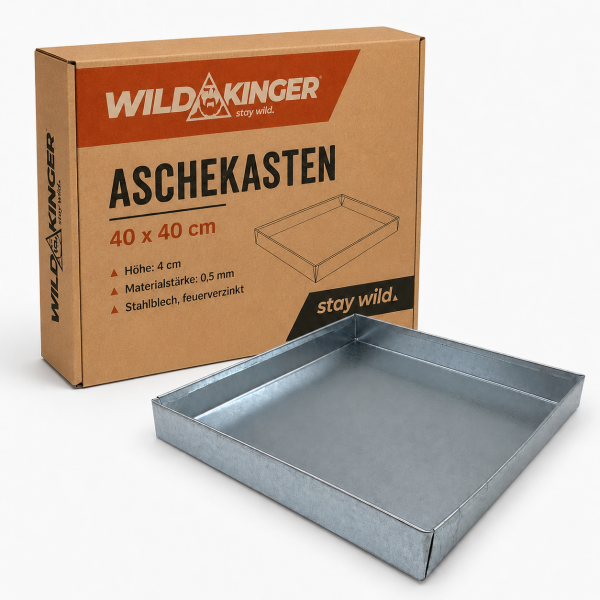 Aschekasten 0,5mm 40x40cm