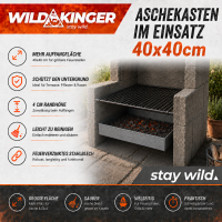 Aschekasten 0,5mm 40x40cm