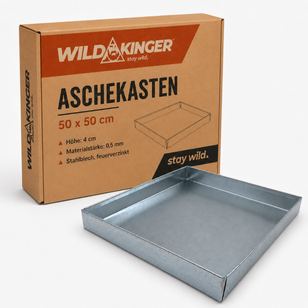 Aschekasten 0,5mm 50x50cm