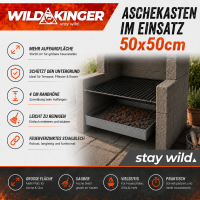 Aschekasten 0,5mm 50x50cm