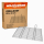Wildkinger Edelstahl Grillrost 82x43 cm Grillgitter BBQ Rost robust