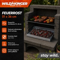 Feuerrost 51x36cm